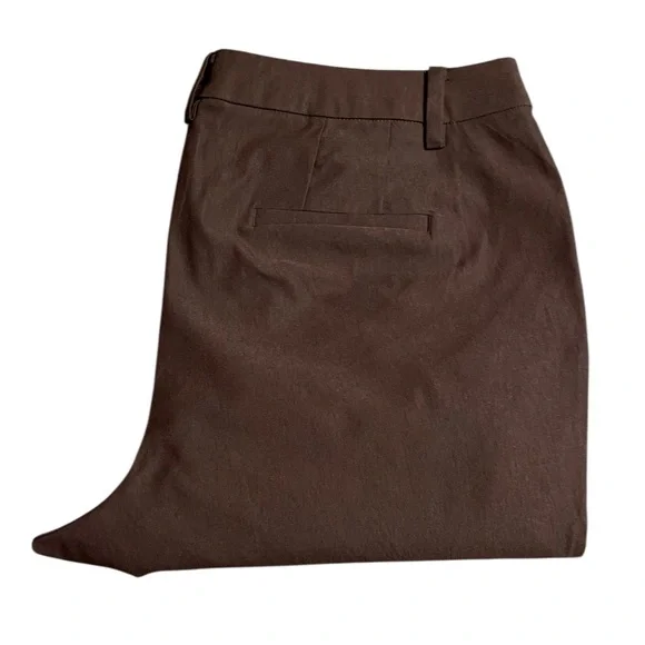 LANE BRYANT "THE 4-SEASON SLIM CAPRI", MID-RISE, CHOCOLATE BROWN, SIZE 20 NWT - Picture 7 of 9